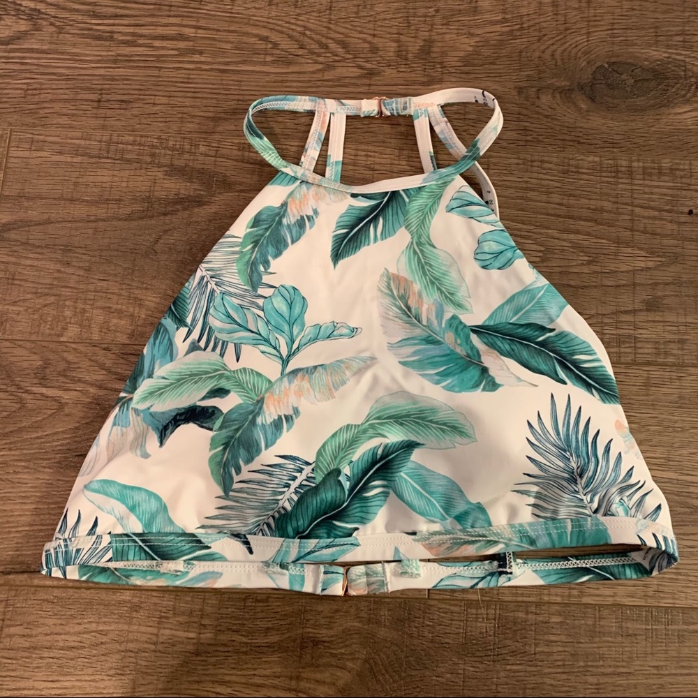 High neck bikini top